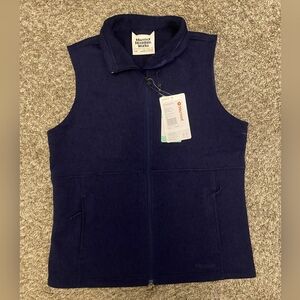 Marmot Drop Line Women’s Lightweight Breathable Arctic Navy Active Vest Size L
